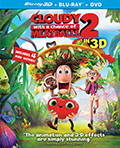 Cloudy With A Chance of Meatballs 2 3D Bluray