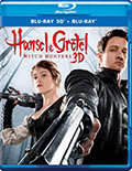 Hansel & Gretel: Witch Hunters 3D Bluray