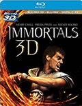 Immortals 3D Bluray
