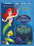 Little Mermaid: Ariel's Beginning Double Feature Bluray