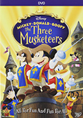 Mickey - Donald - Goofy - The Three Musketeers Anniversary Edition DVD
