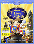 Mickey - Donald - Goofy - The Three Musketeers Anniversary Edition Bluray