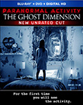 Paranormal Activity: The Ghost Dimension Bluray