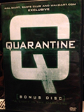 Quarantine Walmart Exclusive Bonus DVD