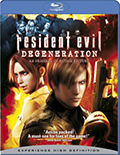 Resident Evil: Degeneration Bluray